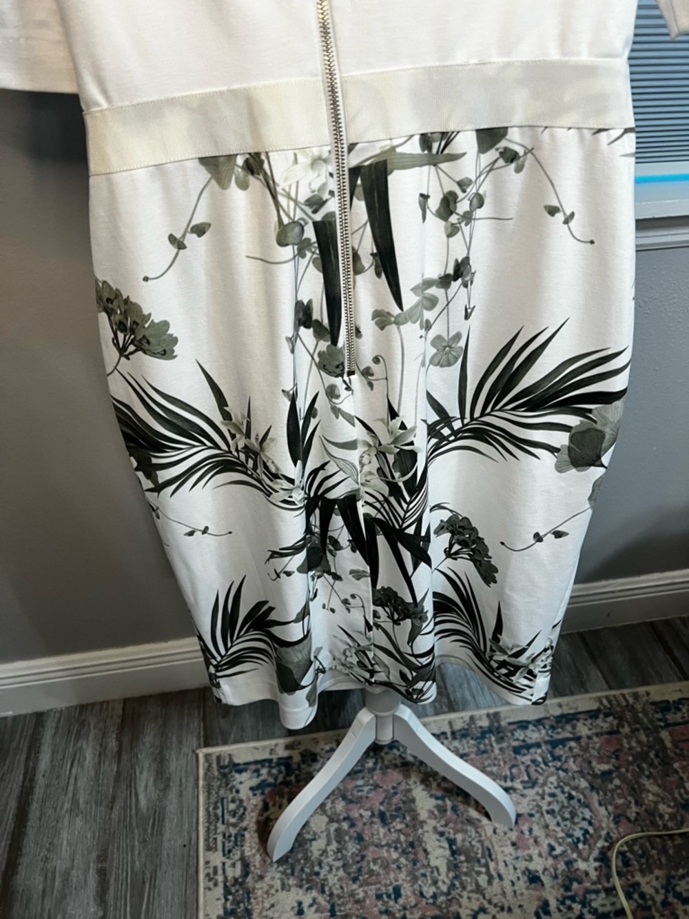 Ted Baker Tyyraa Green Highland Print Sheath Bodycon Dress Ted Size 5 Us Size 12 - Picture 8 of 12